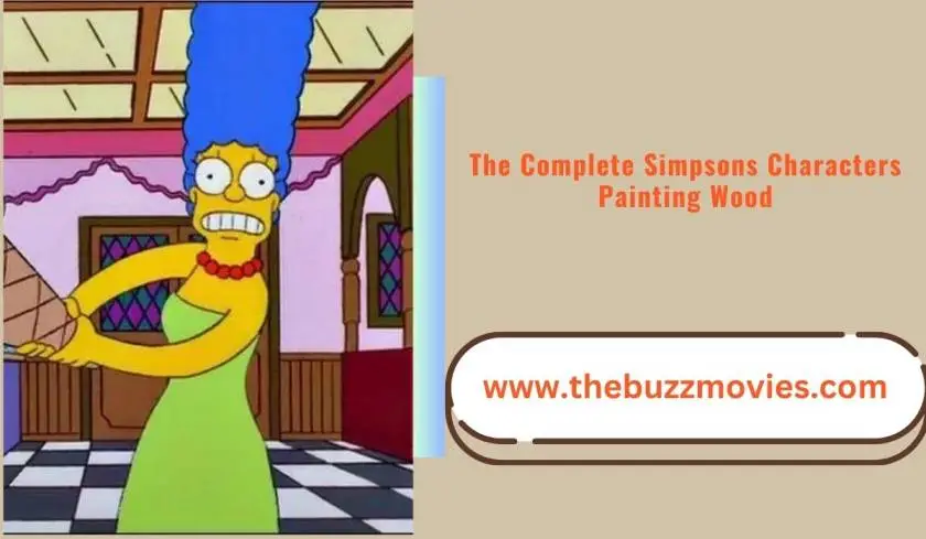 The Complete Simpsons Underrated Character Painting Wood